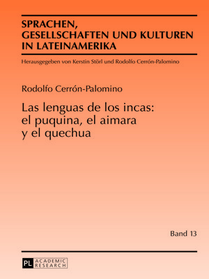 cover image of Las lenguas de los incas